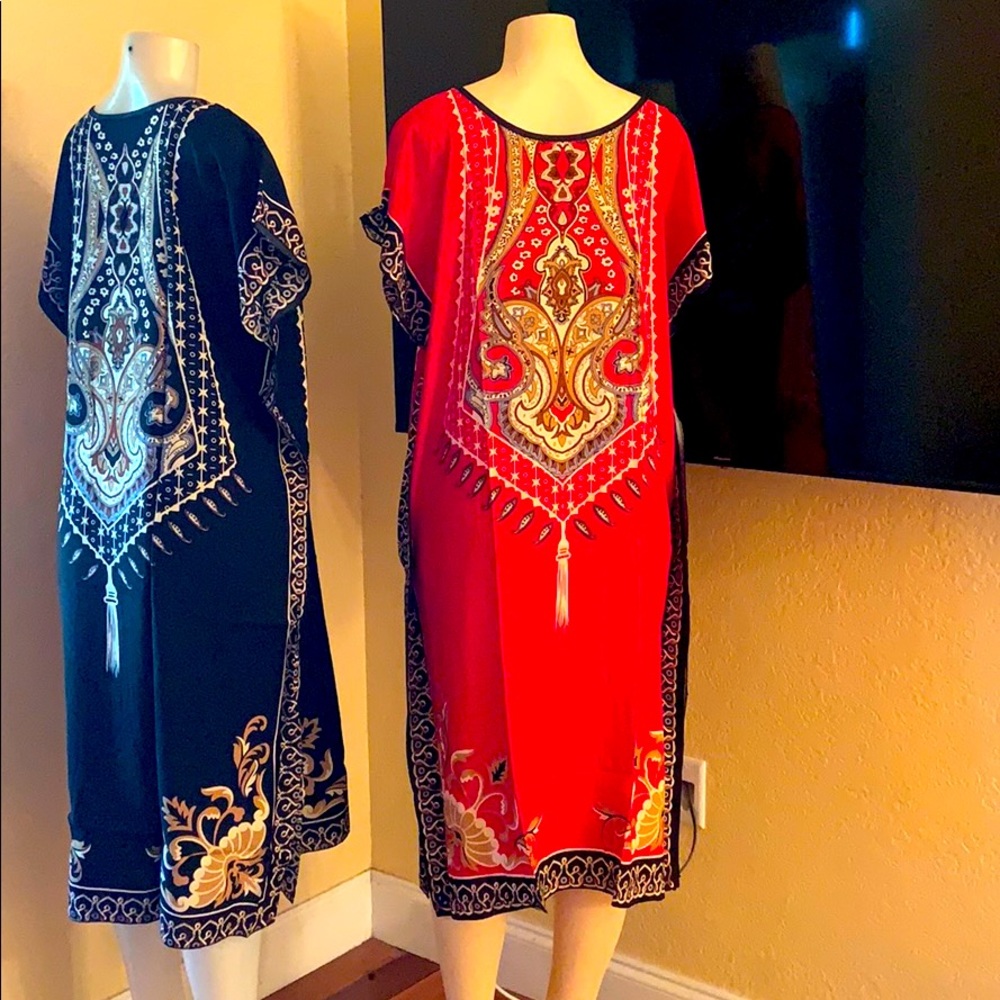 Long Dashiki Caftan | African Print | Boho… - Picture 6 of 7
